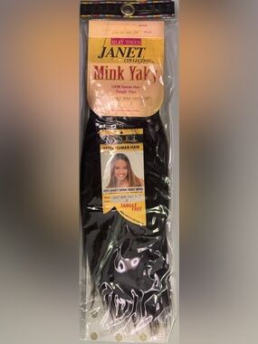 Janet Collection. 100% human hair. Mink yaky.